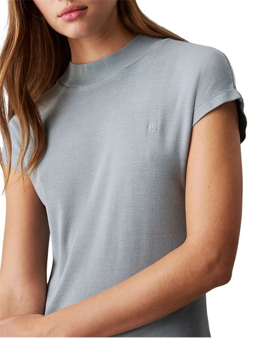 Abito donna verde acqua in jersey Calvin Klein Jeans | J20J224838PC2